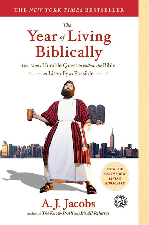 Download The Year Of Living Biblically One Mans Humble Quest To Follow Bible As Literally Possible Aj Jacobs 