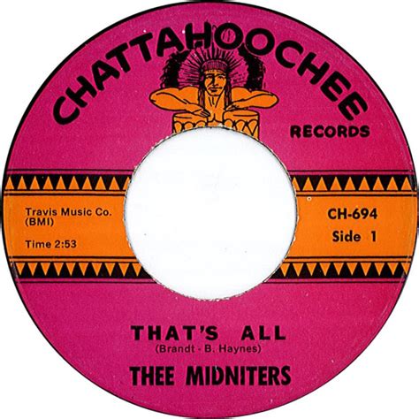 thee midniters thats all