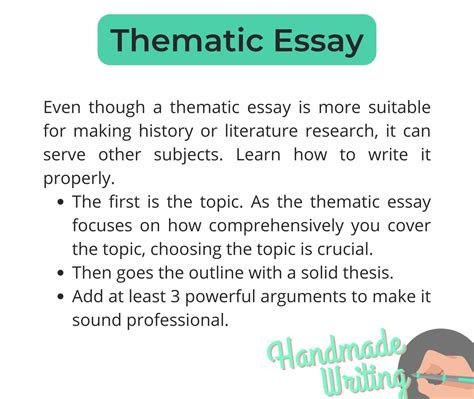 Download Thematic Paper Examples 