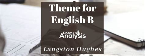 Theme For English B