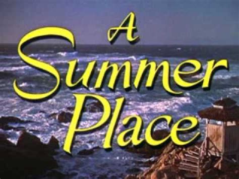 Theme From A Summer Place Full Score
