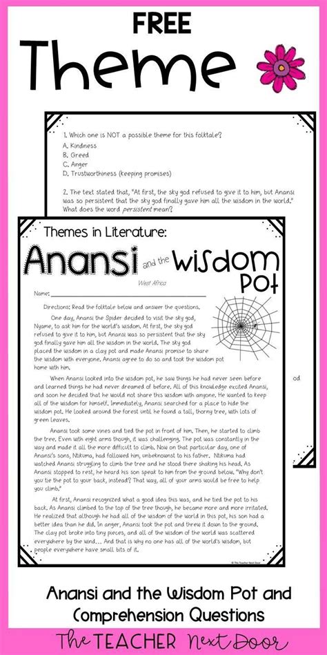 Theme Grade 5 Worksheets Amp Teaching Resources Teachers Theme Worksheets Grade 5 - Theme Worksheets Grade 5