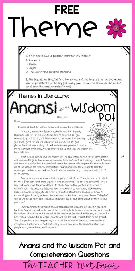 Theme Worksheet 4 Theme And Main Idea Worksheet - Theme And Main Idea Worksheet
