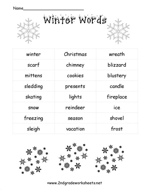 Theme Worksheets 2nd Grade Beautiful Winter Literacy And Second Grade Themes - Second Grade Themes