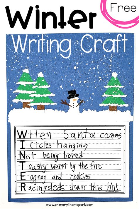 Theme Writing Prompt   Winter Themed Writing Prompts The Joy Of Teaching - Theme Writing Prompt
