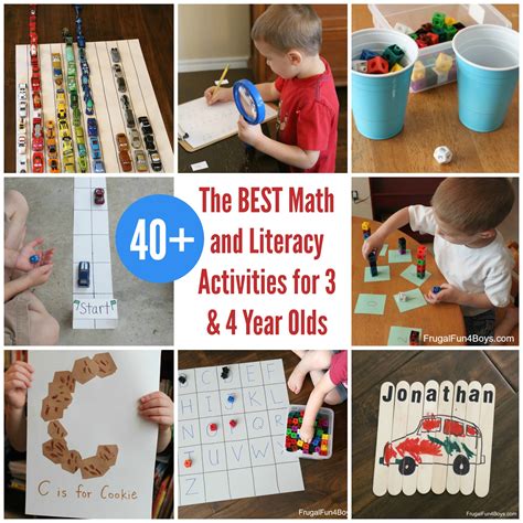 Themed Math And Literacy Activities For Pre K Kindergarten Math Activities For Preschoolers - Kindergarten Math Activities For Preschoolers