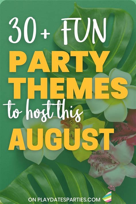 Themes Of August