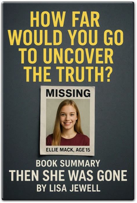 Then She Was Gone Summary