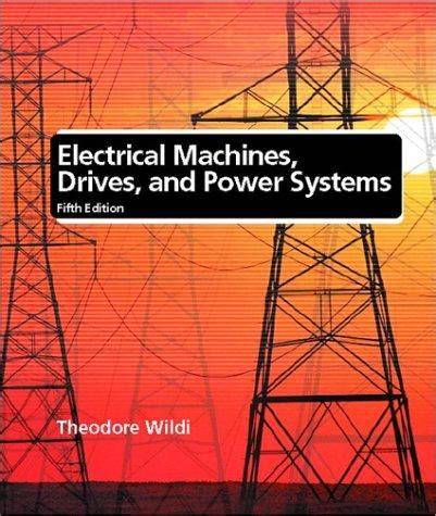 theodore wildi electrical machines 5th edition