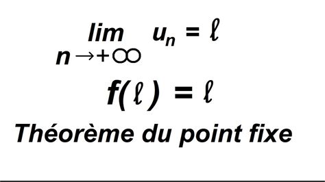 Theoreme Du Point Fixe