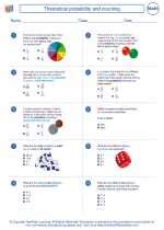 Theoretical Probability And Counting 8th Grade Math Worksheets Probability Worksheets Grade 8 - Probability Worksheets Grade 8