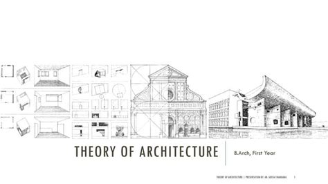 theory of architecture by george salvant