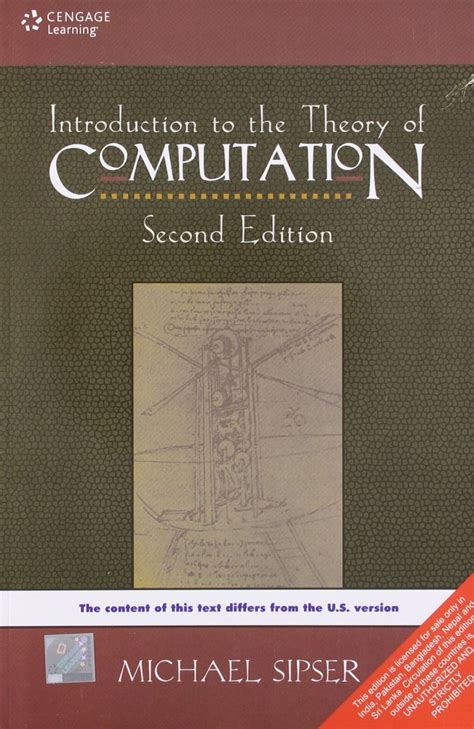 Theory Of Computation Sipser