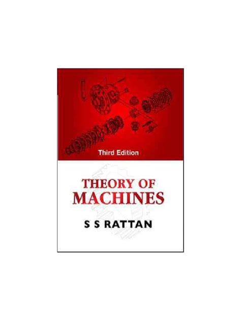 theory of machines ratan