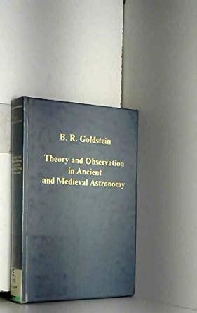 Download Theory And Observation In Ancient And Medieval Astronomy 