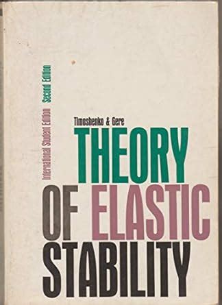 Download Theory Of Elastic Stability Second Edition 