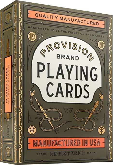 theory11 Provision Playing Cards - amazon.com