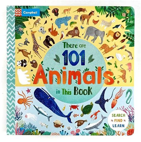 there are 101 animals in this book