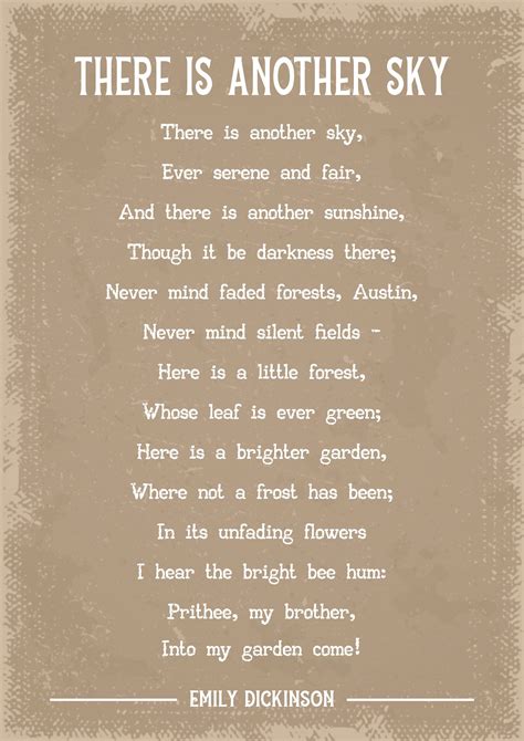 There Is Another Sky
