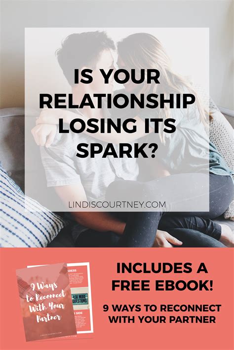 there is no spark in your relationship anymore