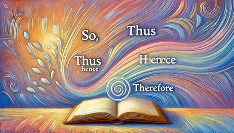 Therefore Thus