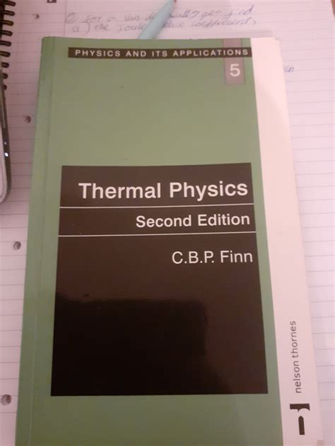 thermal physics second edition finn