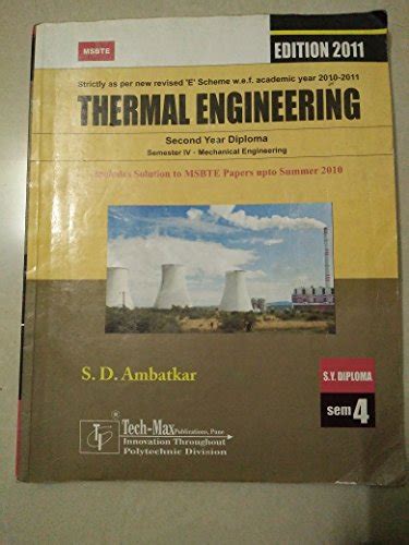 Full Download Thermal Engineering Tech Max Publish 