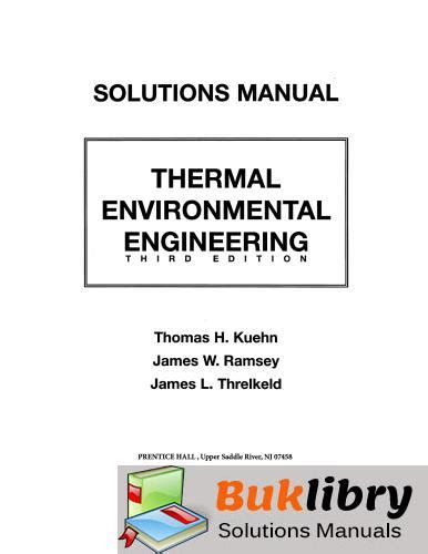 Read Thermal Environmental Engineering Solution Manual Pdf 
