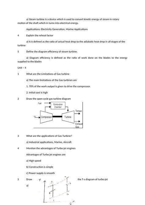 Read Online Thermal Power Engineering Two Marks With Answers 