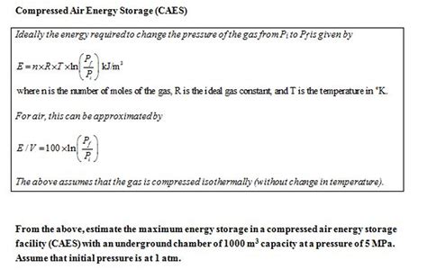 Read Thermodynamic Analysis Of Compressed Air Energy Storage 