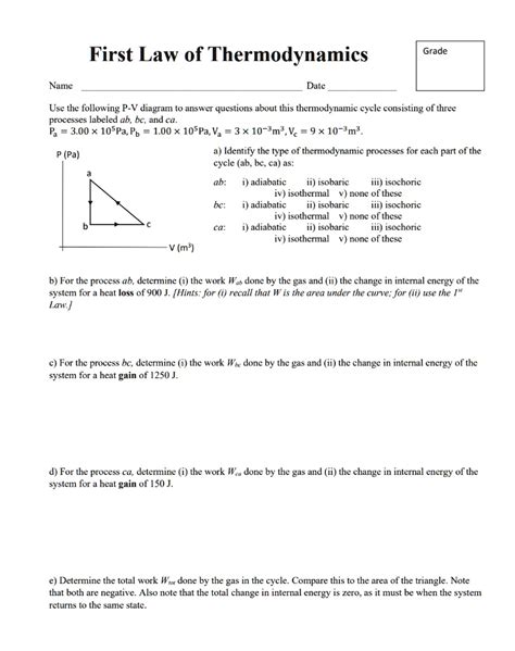 Download Thermodynamic Questions And Answers 