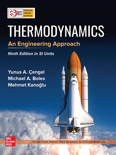 Thermodynamics An Engineering Approach Engineering