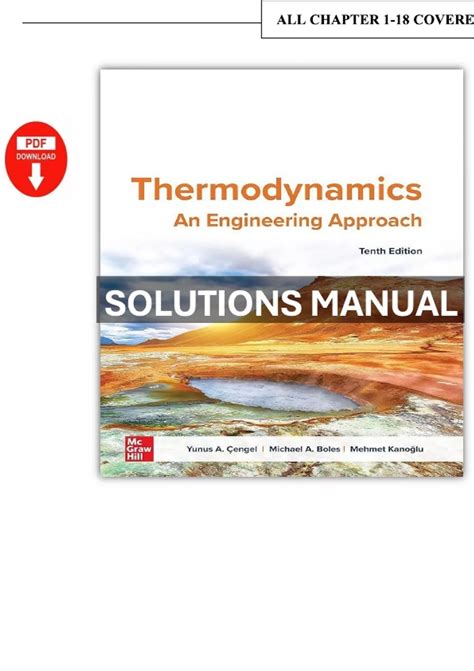 Thermodynamics An Engineering Approach Solution Manual
