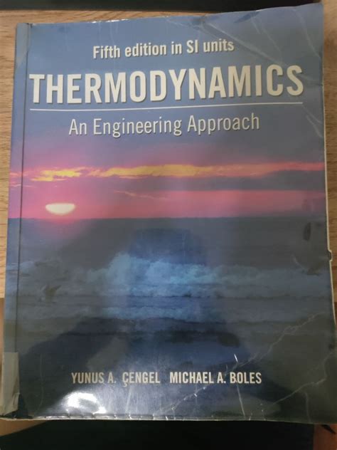 Download Thermodynamics An Engineering Approach 5Th Edition By 