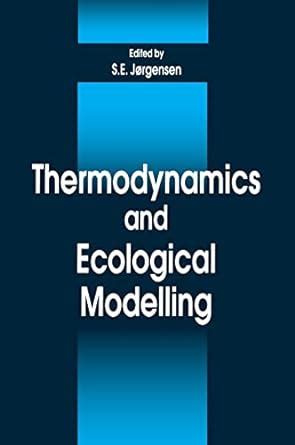 Read Thermodynamics And Ecological Modelling Environmental Ecological Math Modeling 