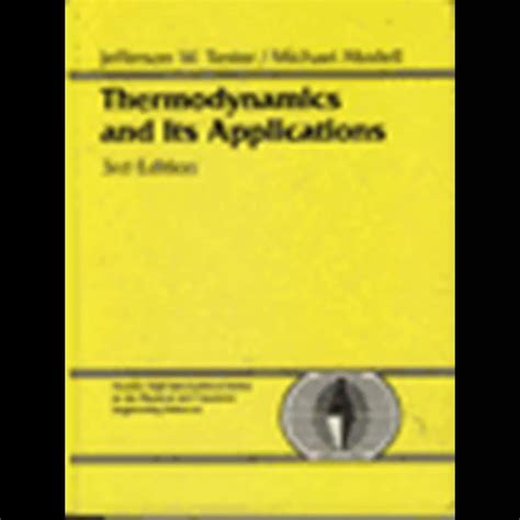 Download Thermodynamics And Its Applications 3Rd Edition Ebook 