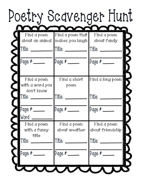 These Free Poetry Activities Are Perfect For Grades Poetry Worksheets For 2nd Grade - Poetry Worksheets For 2nd Grade