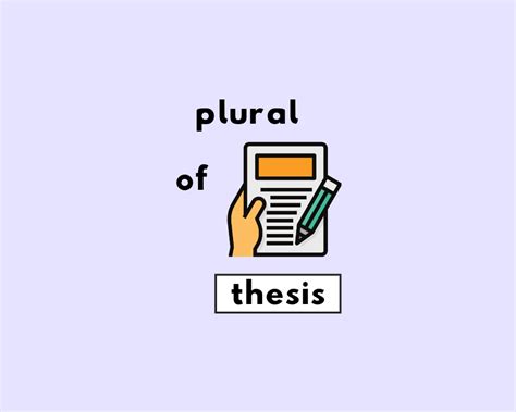 Thesis Plural