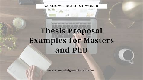 Thesis Proposal Presentation