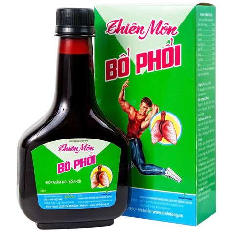 thiên môn bổ phổi | Siro Thin Mn B Phi h tr