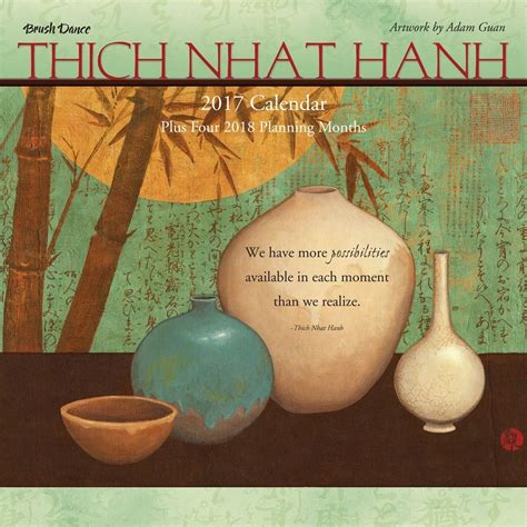 Download Thich Nhat Hanh 2017 Wall Calendar 