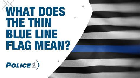 thin blue line meaning