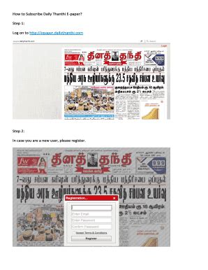 Thinathanthi News Paper