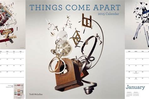 things come apart 2015 wall calendar