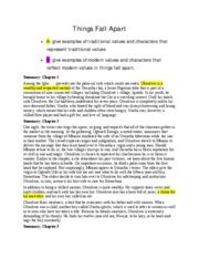 Things Fall Apart Annotations