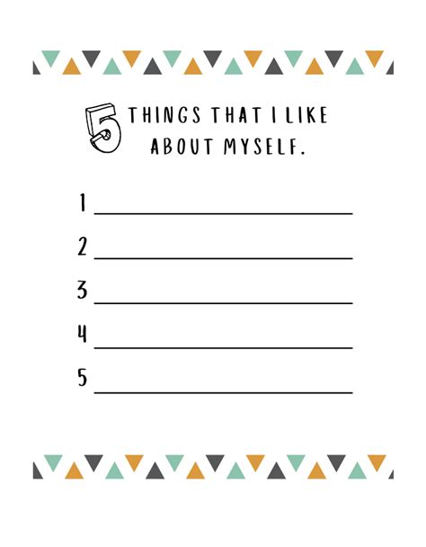 Things I Like About Myself Teaching Resources Tpt Things I Love About Myself Worksheet - Things I Love About Myself Worksheet