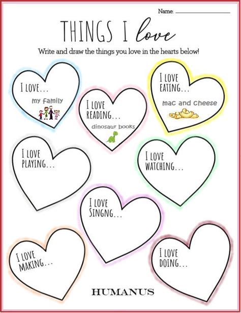 Things I Love About Me Worksheet Twinkl Teacher Things I Love About Myself Worksheet - Things I Love About Myself Worksheet