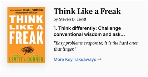 Think Like A Freak Synopsis