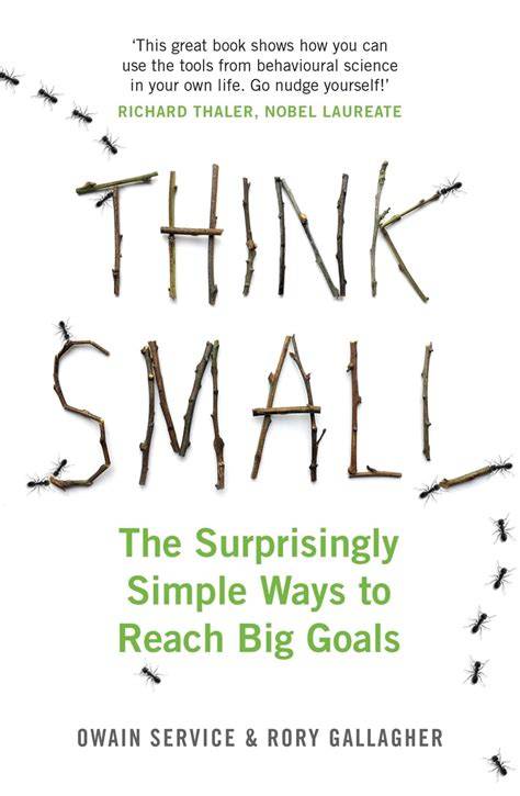 Think Small: The Surprisingly Simple Ways To Reach Big Goals