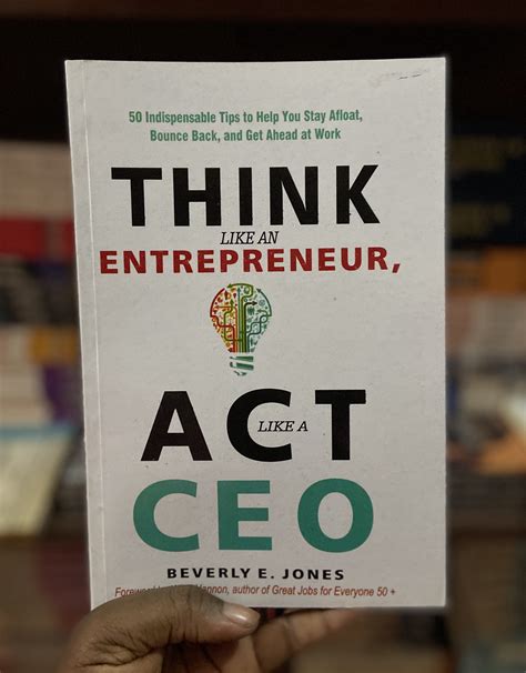 Full Download Think Like An Entrepreneur Act Like A Ceo 50 Indispensable Tips To Help You Stay Afloat Bounce Back And Get Ahead At Work 